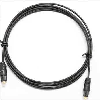 OD2.2 digital audio optical fibre cable with PVC jacket for connecting audio equipment