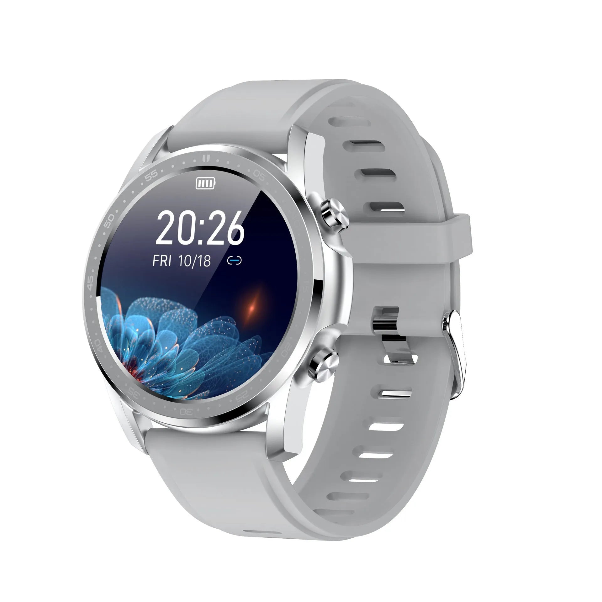 Youth2 Body Temperature Smart Bracelet with 1.3-inch screen in zinc alloy case, shown on wrist.