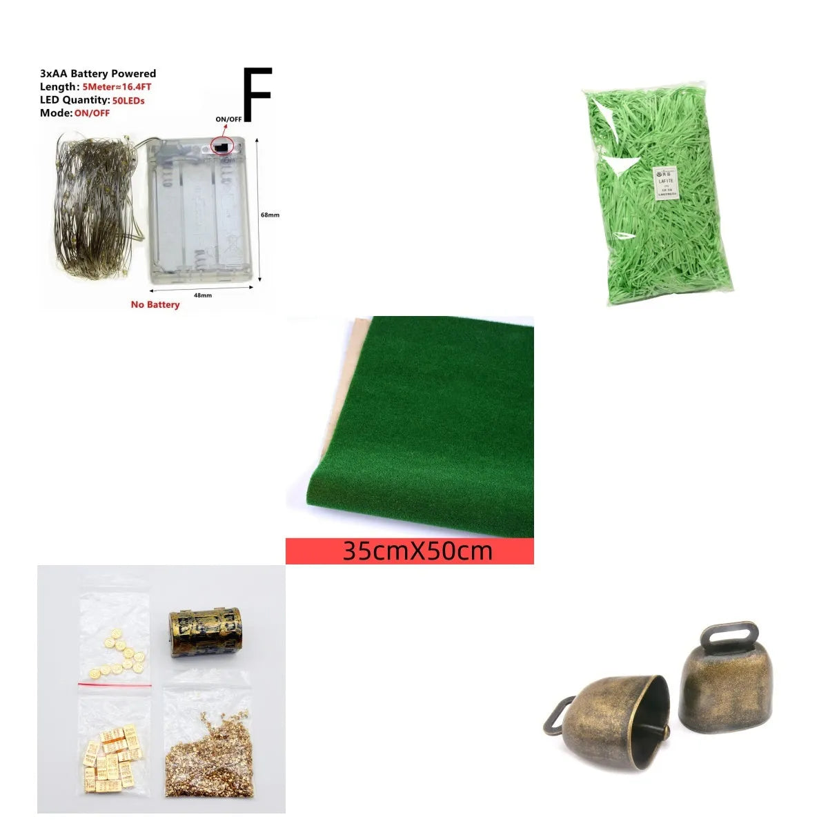 Alloy miniature gold coin treasure box with gold bars and ingots for doll house accessories