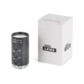 Black manual aperture camera lens with 6-60mm focal length and CS mount