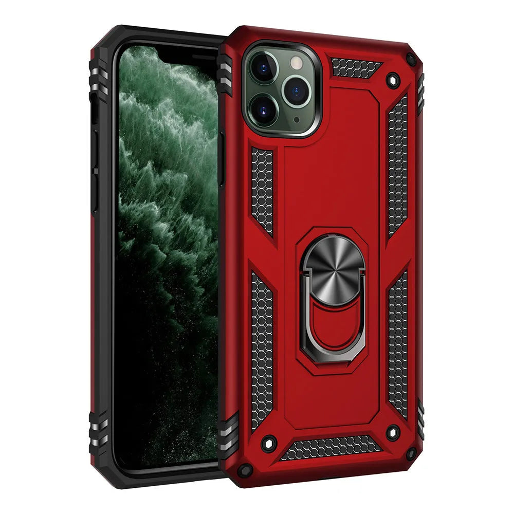 Apple iPhone compatible phone case in multiple colours with anti-drop shell protection