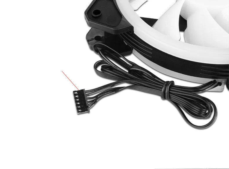 12cm camouflage RGB computer chassis cooling fan with hydraulic bearing