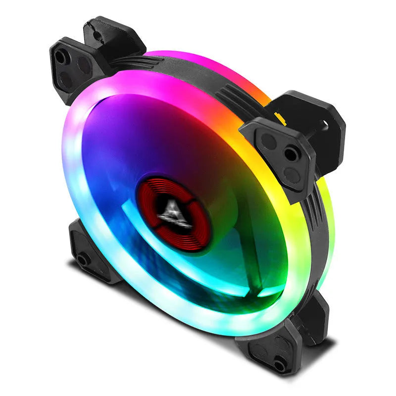12cm camouflage RGB computer chassis cooling fan with hydraulic bearing