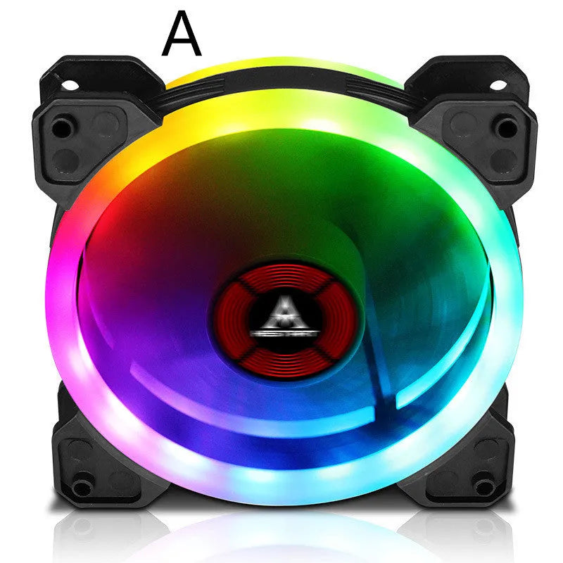 12cm camouflage RGB computer chassis cooling fan with hydraulic bearing
