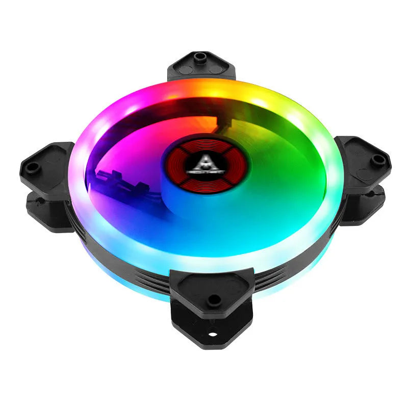 12cm camouflage RGB computer chassis cooling fan with hydraulic bearing