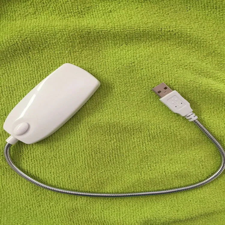 Flexible gooseneck USB LED reading lamp in four colour options