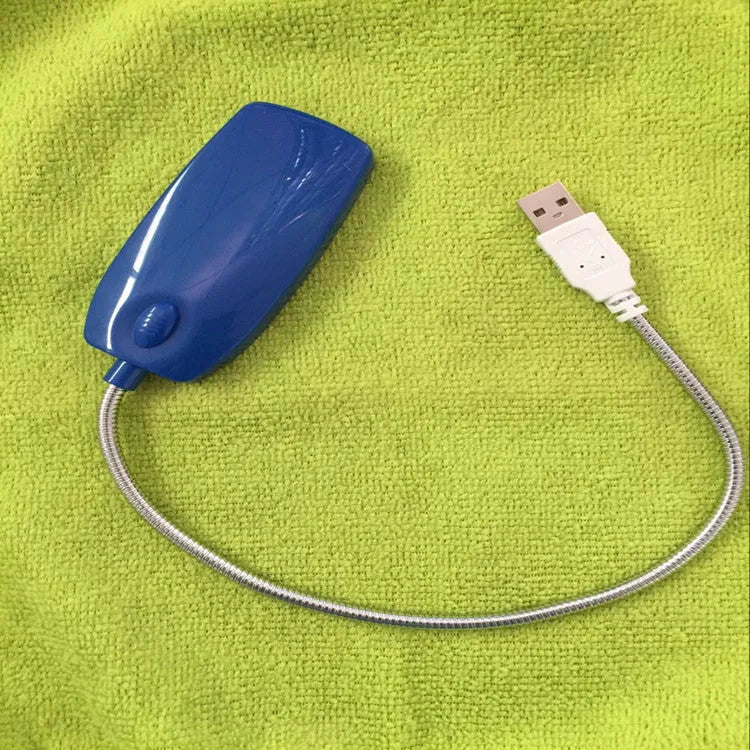 Flexible gooseneck USB LED reading lamp in four colour options