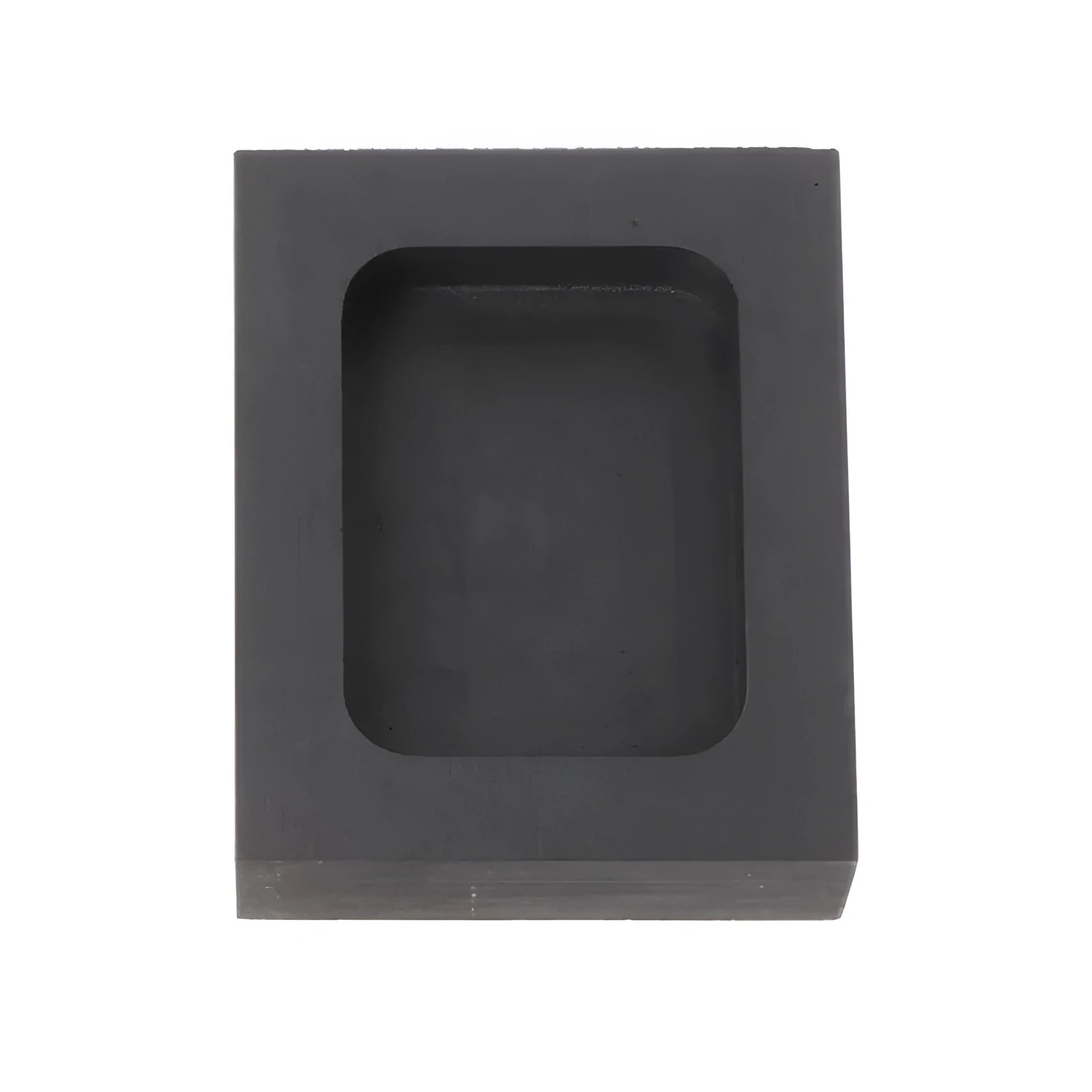 High-purity graphite square crucible for gold silver melting with multiple size options