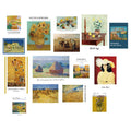 Nordic literary style self-adhesive wall mural in simple modern design with removable backing