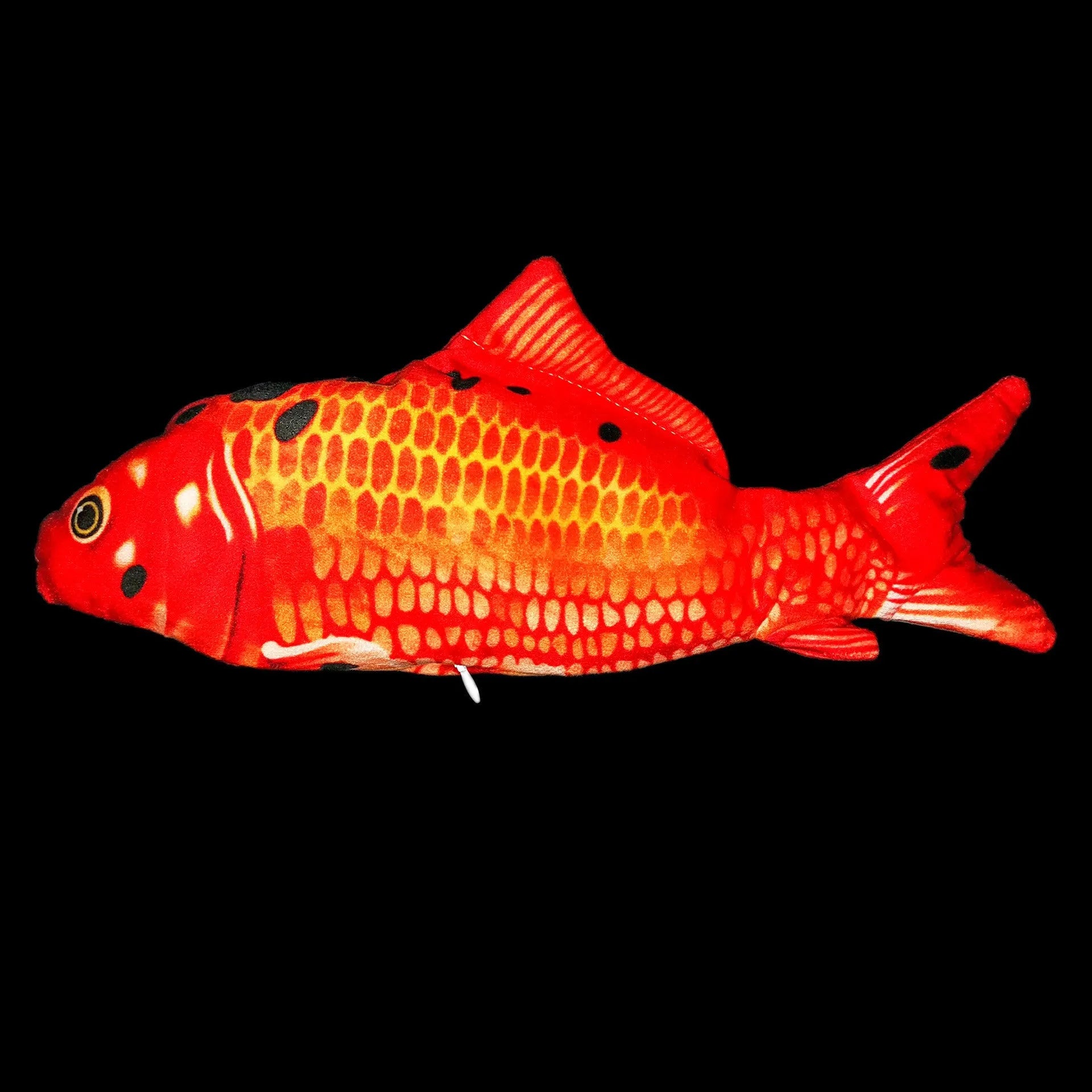 Electronic jumping fish simulation cat toy without catnip, 30cm multicolour PP material