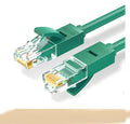 UGREEN bright green Ethernet cable with twisted pair construction in 1m and 2m length options