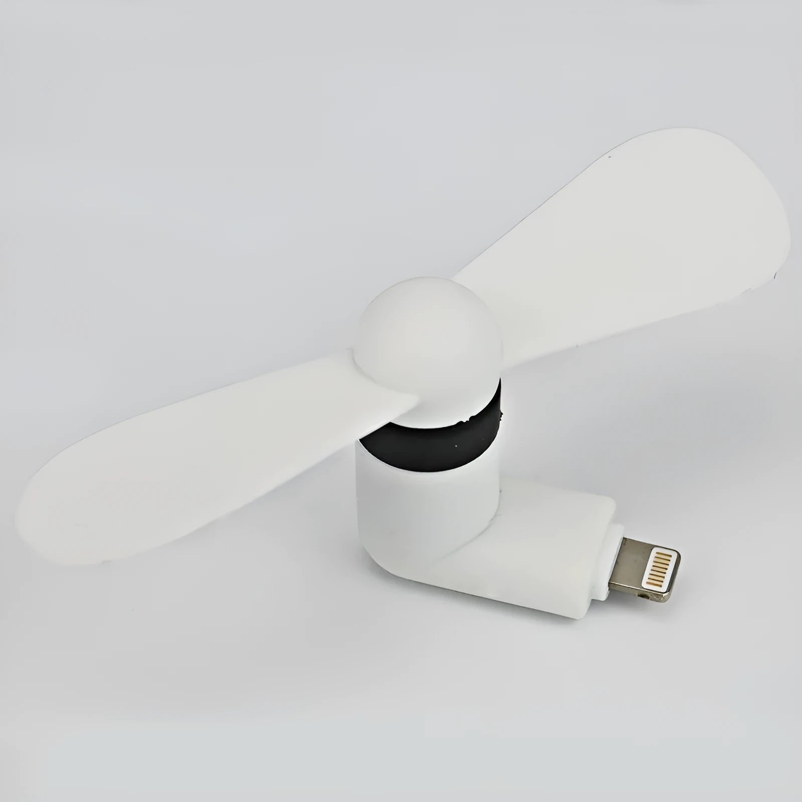 Mobile phone mini fan in multiple colours compatible with Apple iPhone and Android devices