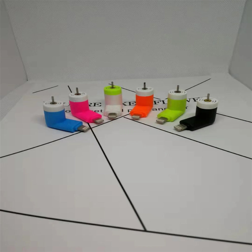 Mobile phone mini fan in multiple colours compatible with Apple iPhone and Android devices
