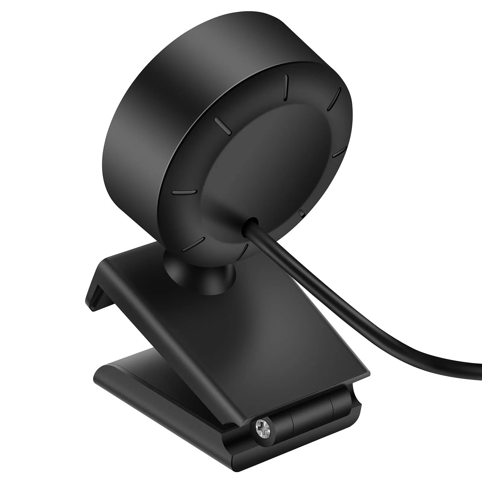USB webcam with built-in LED light ring and wide-angle lens on a 1.5 metre cable.