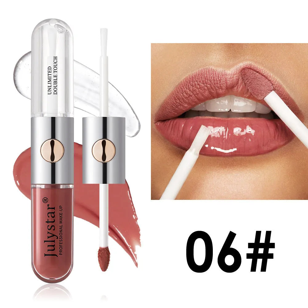 Women's lasting lip gloss in 6ml size with nine colour shade options
