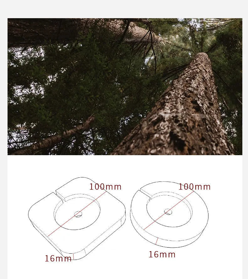 Walnut solid wood magnetic wireless charging bracket for iPhone with protective cover