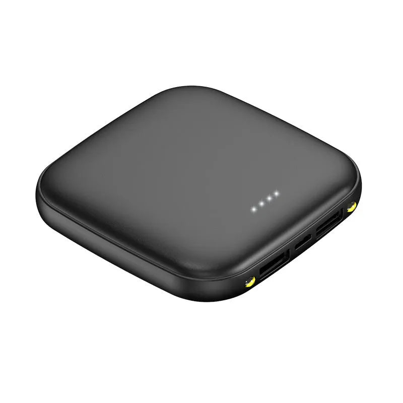 20000mAh portable power bank with LED torch in black, blue, pink or white colours