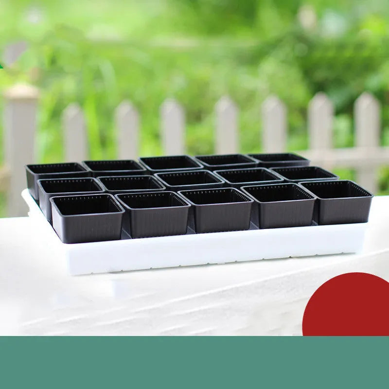 Meishi Controlled Root Flower Pot in resin with 32cm diameter base and breathable design