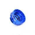 Blue aluminium alloy wrench for 12-speed direct mount bicycle disc removal