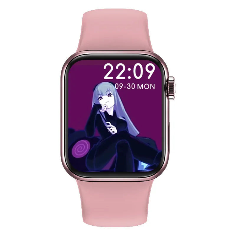 M16Plus smart watch with rotary encoder and 1.8 inch screen in zinc alloy finish