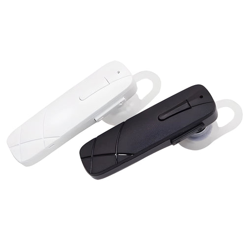 Black Bluetooth wireless headset earphone with earplug design