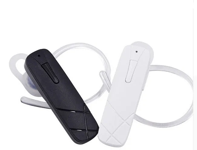 Black Bluetooth wireless headset earphone with earplug design