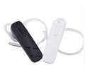Black Bluetooth wireless headset earphone with earplug design