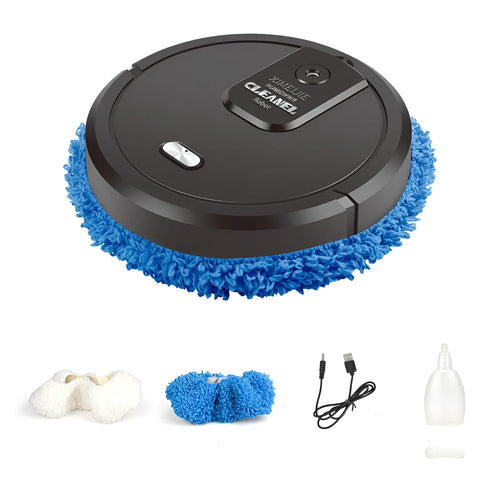 Automatic spray sweeping and mopping robot cleaner in various colour options for home floor cleaning