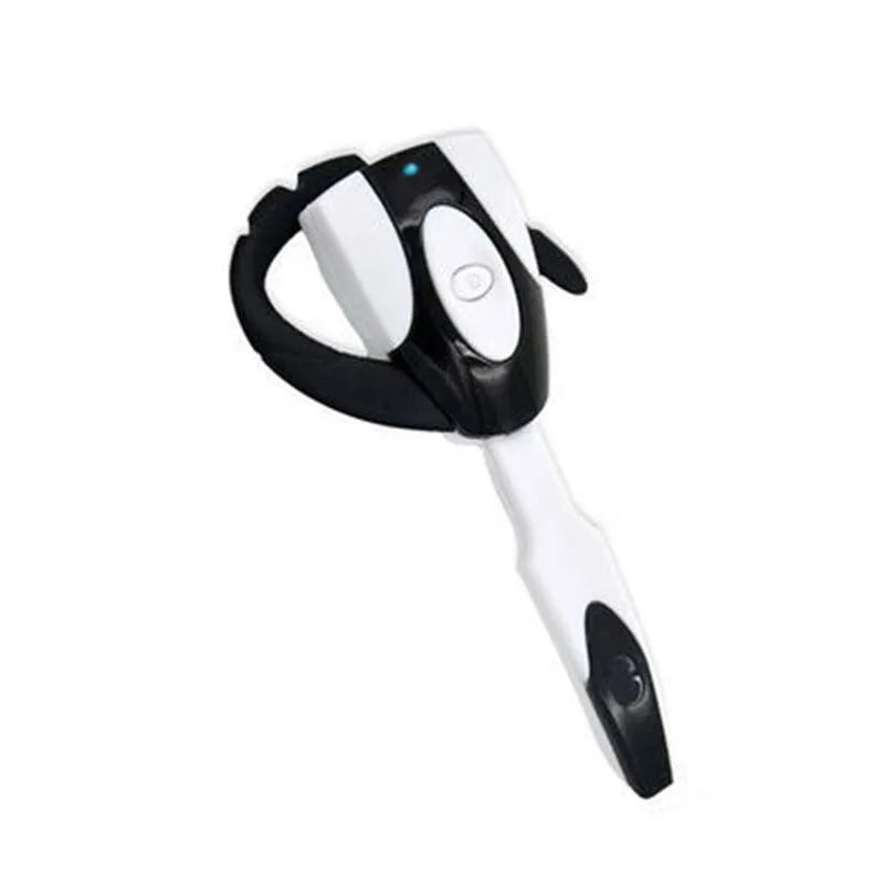Single ear Bluetooth business headset in black, blue, red, silver, or white colours
