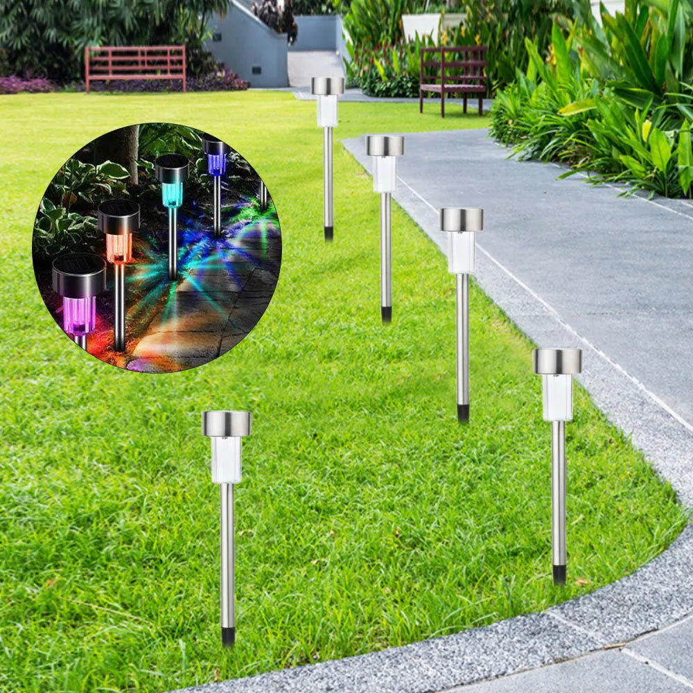 Stainless steel garden landscape LED light with pastoral style design
