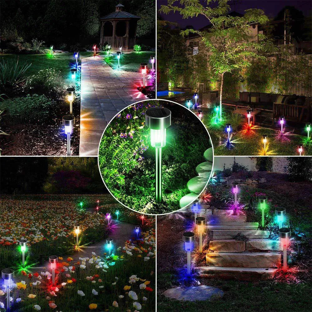 Stainless steel garden landscape LED light with pastoral style design