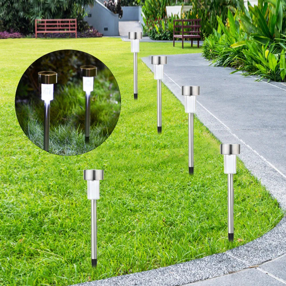 Stainless steel garden landscape LED light with pastoral style design