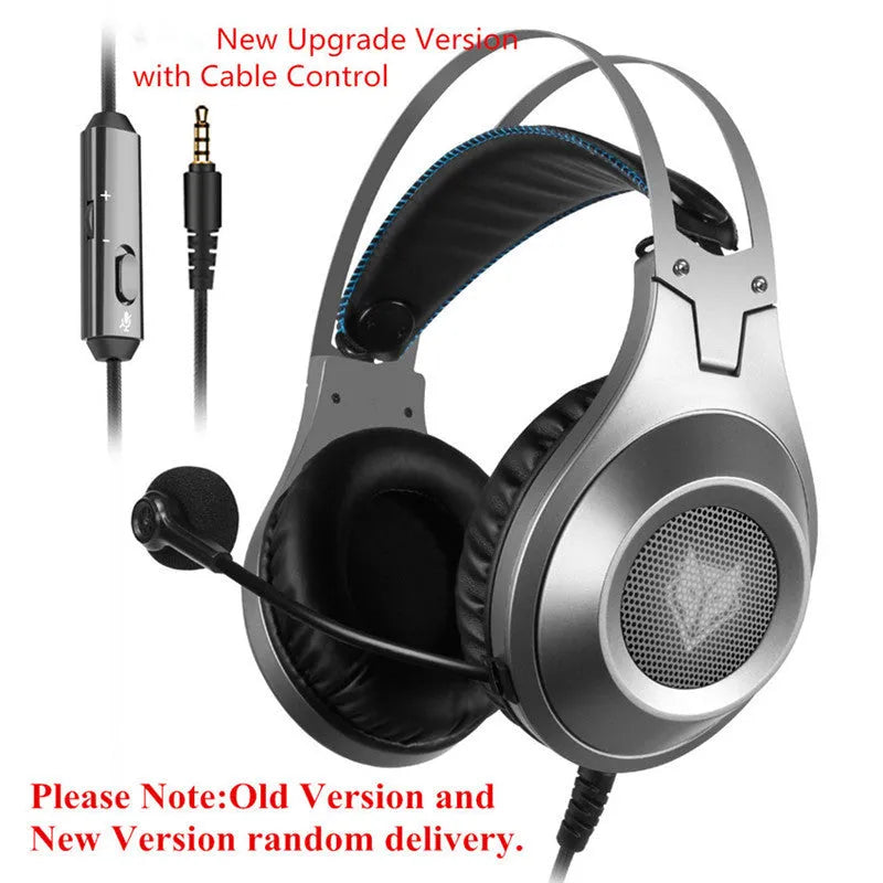 Black wired USB computer headset with over-ear cups and integrated microphone for PC use