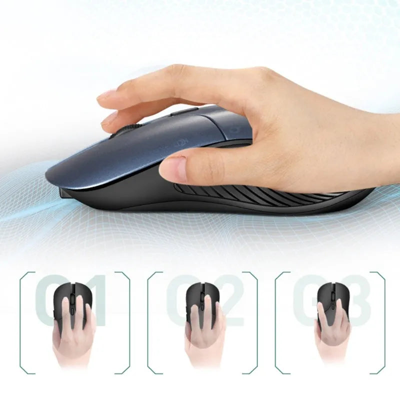 Blue Smart Voice Mouse 2.4G wireless computer mouse with translation function
