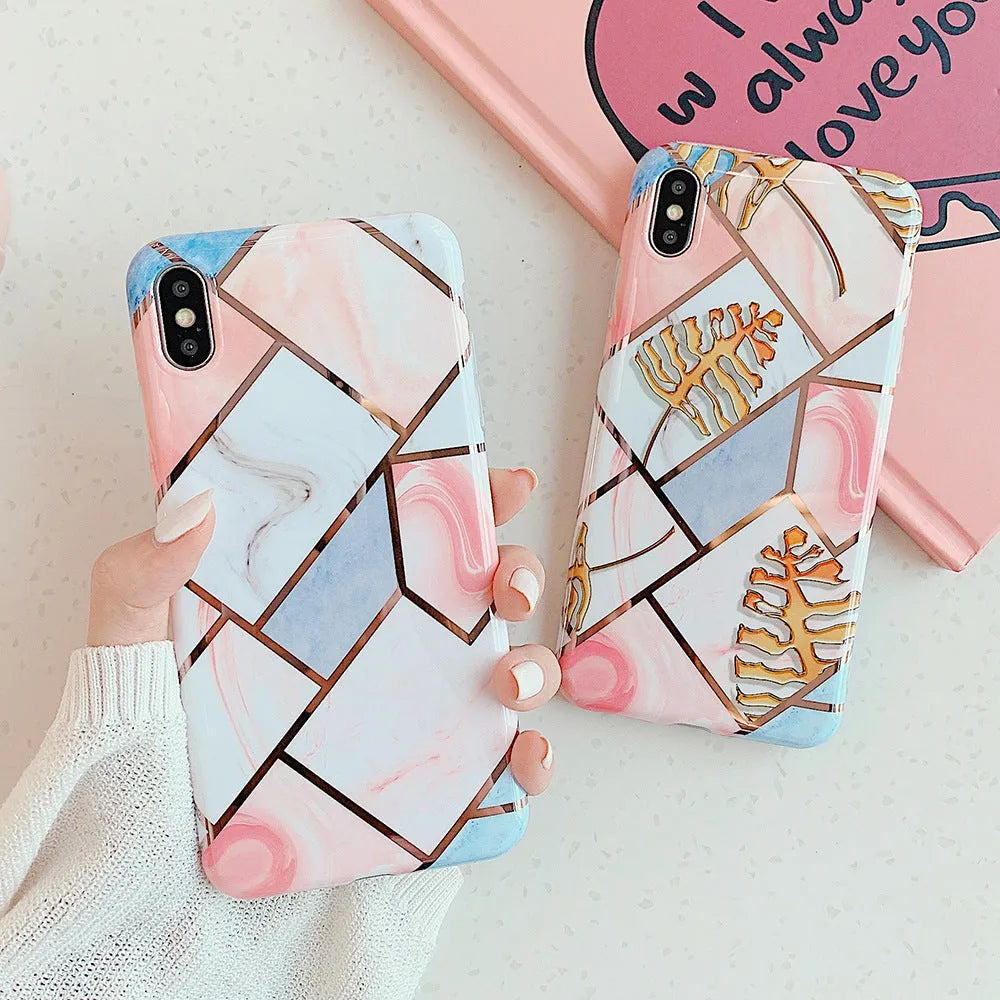 Silicone gel mobile phone case for iPhone in Style C design.