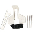 Silver metal electric chain grinding device for band saw blade sharpening with 100 teeth