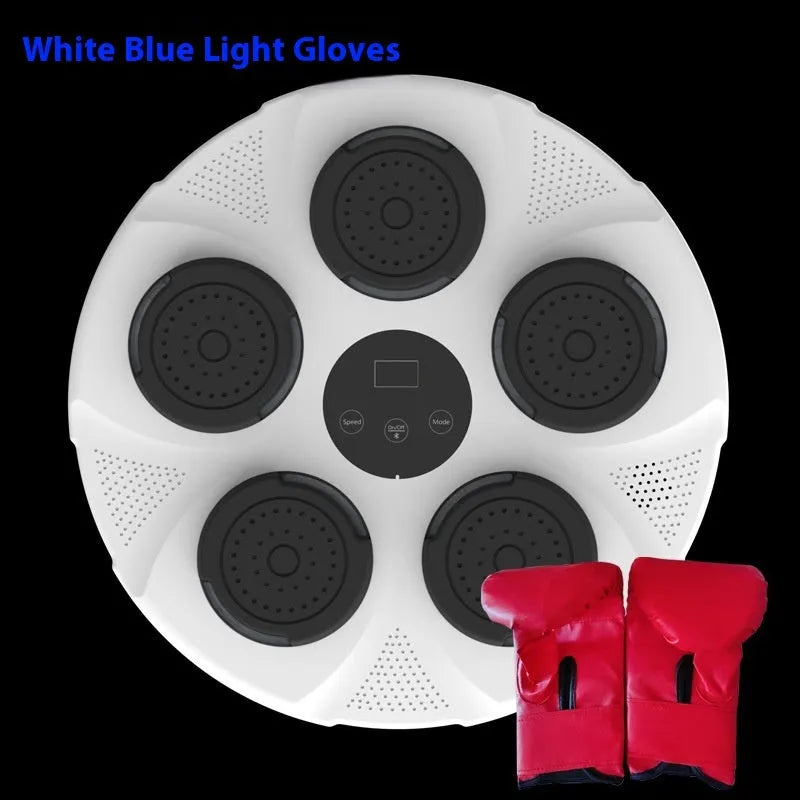 Smart wall-mounted boxing trainer fight sandbag with ABS plastic construction and 2500MAH battery