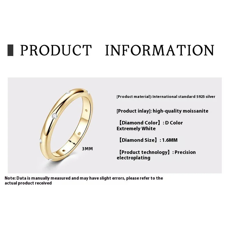 S925 sterling silver geometric round ring bracelet showing simple circular design elements