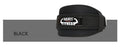 Nylon fitness weightlifting waistband in black, red or yellow colour options