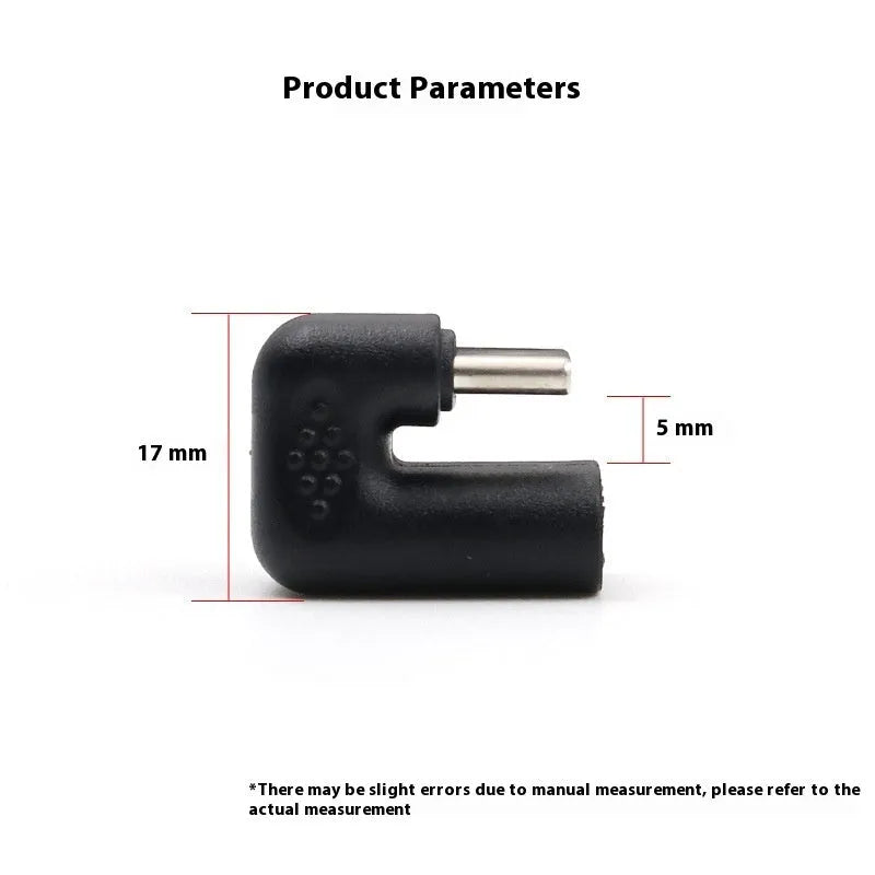 Plastic male to female USB adapter extension cable with U-bend design and four adapter pieces