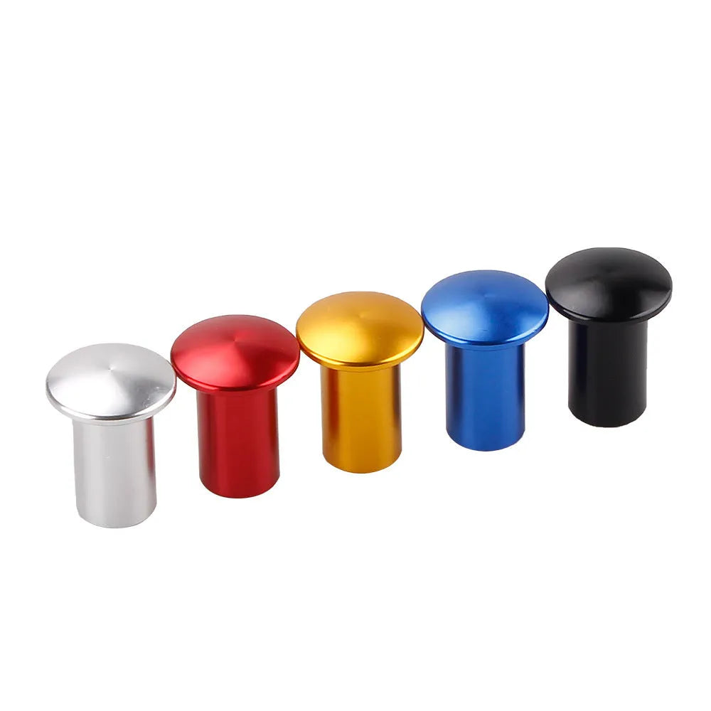 Aluminium alloy handbrake cap for car modification in five metallic colours