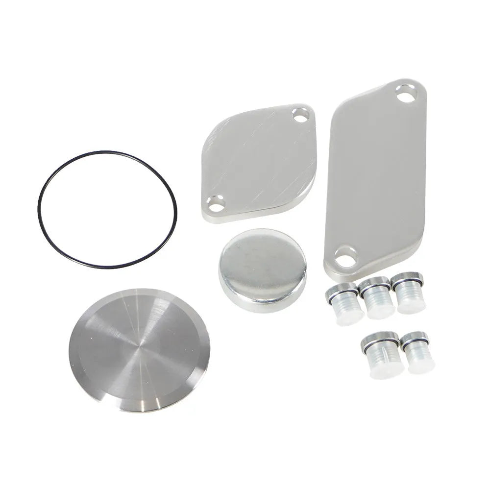 Silver aluminium alloy valve cover for automotive exhaust gas recirculation system