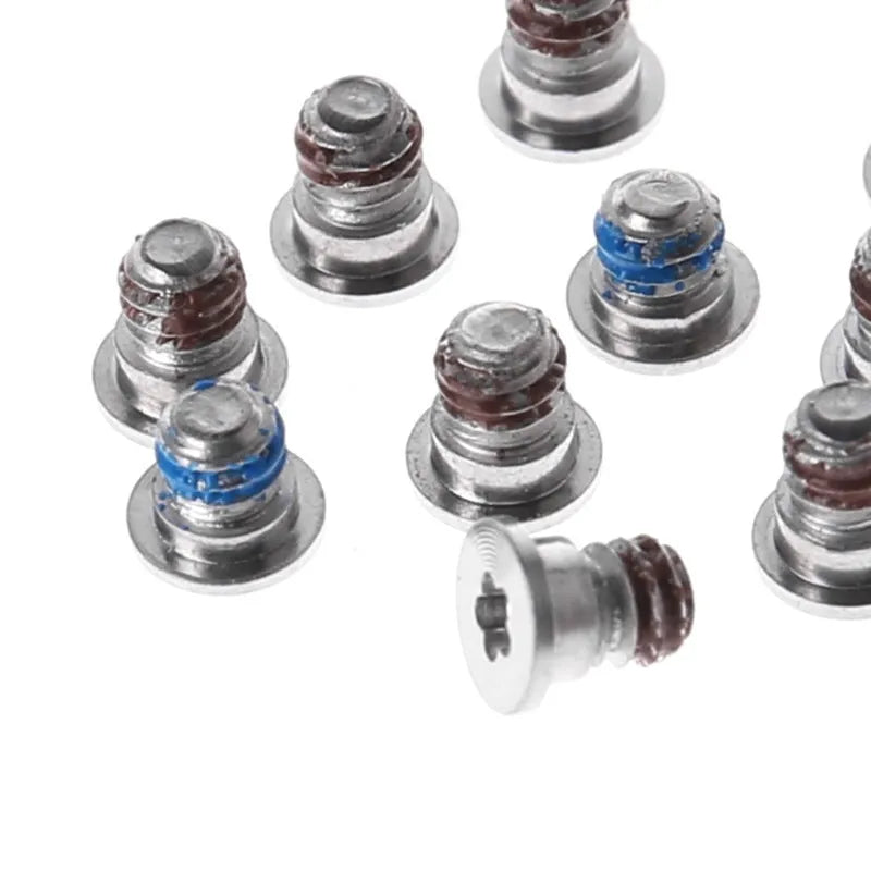 10 metal replacement screws for MacBook Pro Retina A1502, A1398, and A1425 bottom shell repair