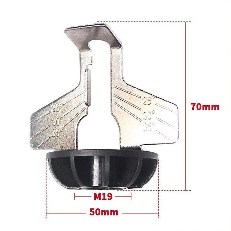 Silver metal electric chain grinding device for band saw blade sharpening with 100 teeth
