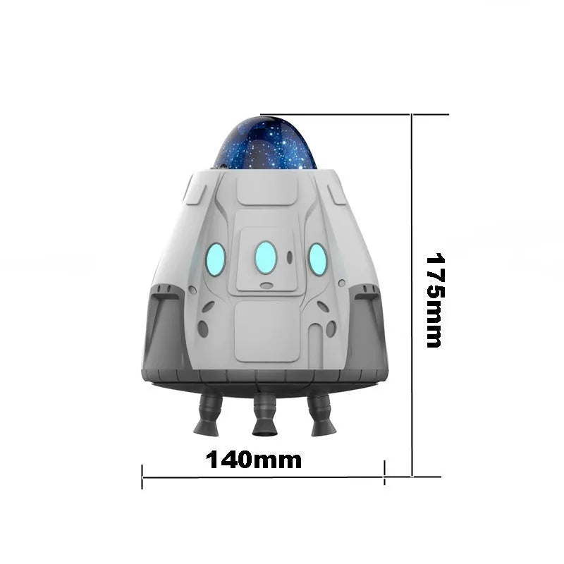 White space capsule Bluetooth remote control Northern Lights starry sky ambience light