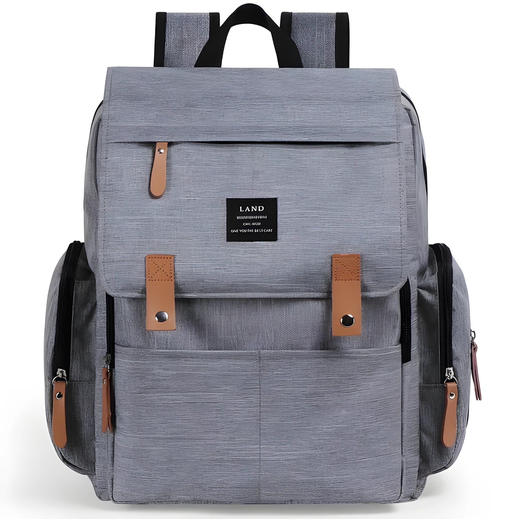 LAND Mommy large capacity Oxford cloth diaper backpack with changing mat in multiple colour choices