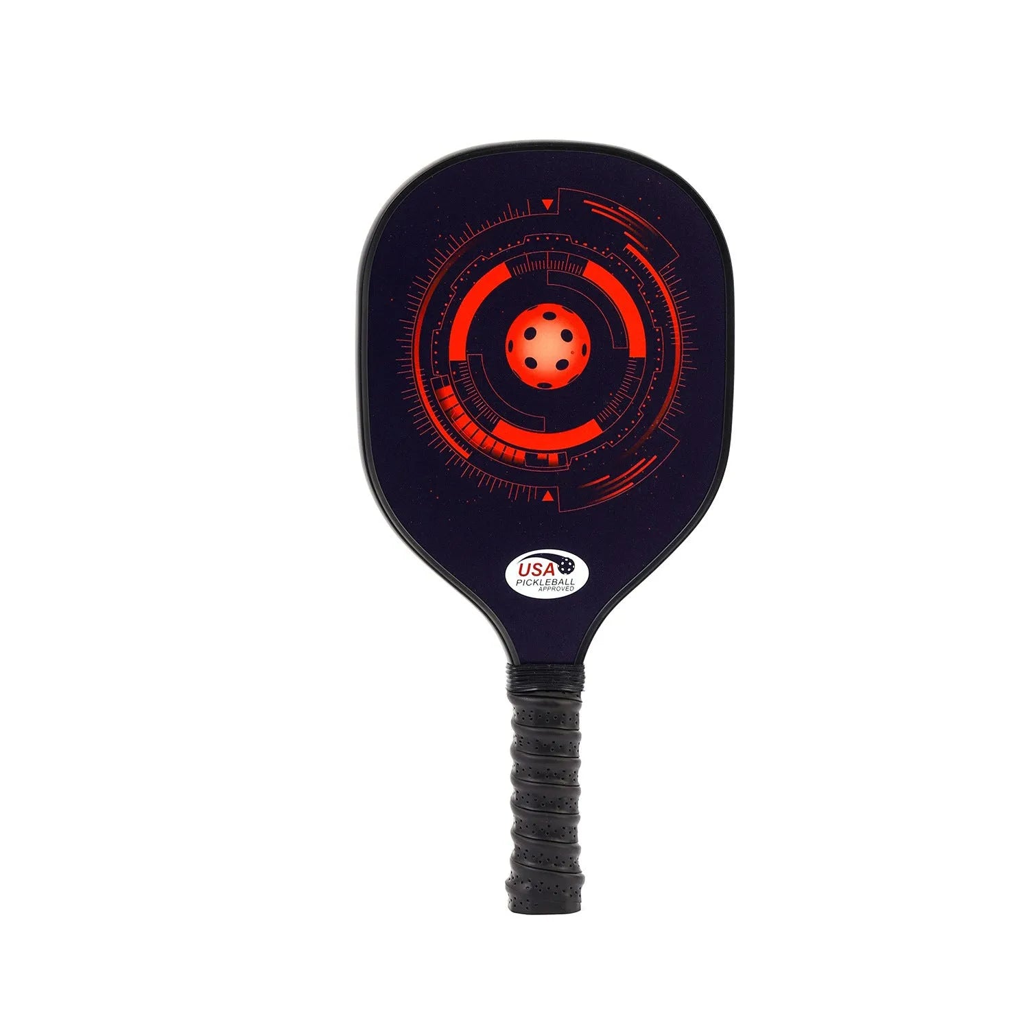 Poplar wood sports training racket for table tennis and pickleball beginners