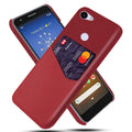 Google Pixel leather phone case in solid colour with injection-moulded waterproof and drop-resistant protection