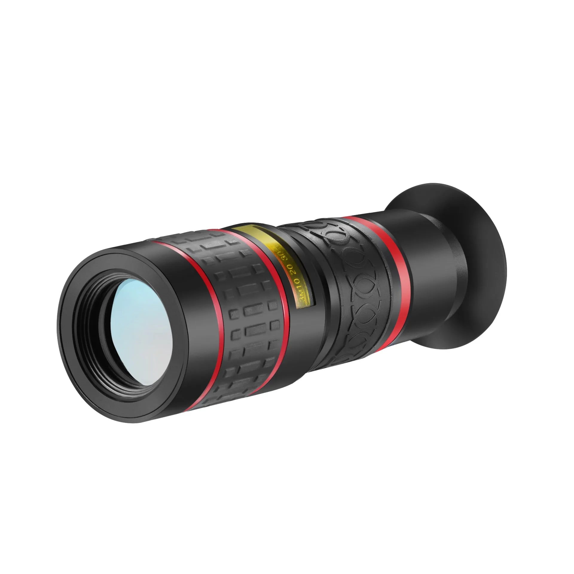 20x mobile phone telescope with universal clip and plastic housing for smartphone camera magnification