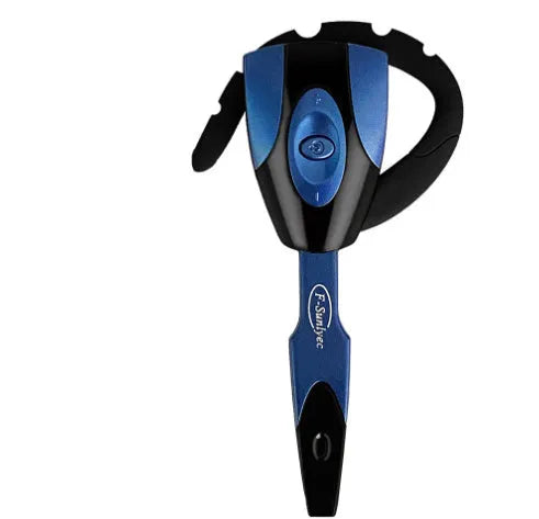 Single ear Bluetooth business headset in black, blue, red, silver, or white colours